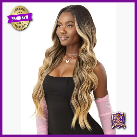Synthetic Lace Front Wig 13x6 Glueless Pre-Styled Baby Hairs Wavy main image 5